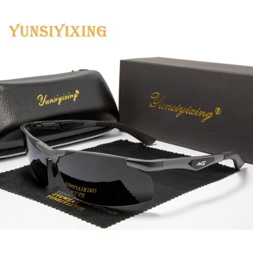 YUNSIYIXING Polarized Classic Men’s Sunglasses Aluminum Magnesium Sun Glasses Coating Mirror Vintage Eyewear gafas de sol 3009