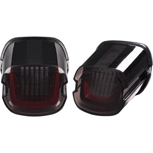 2021 New Hover U Design Taillight Built-in EMC Motorcycle Accessories Led DOT Approved Tail Brake signal Rear light for Harley