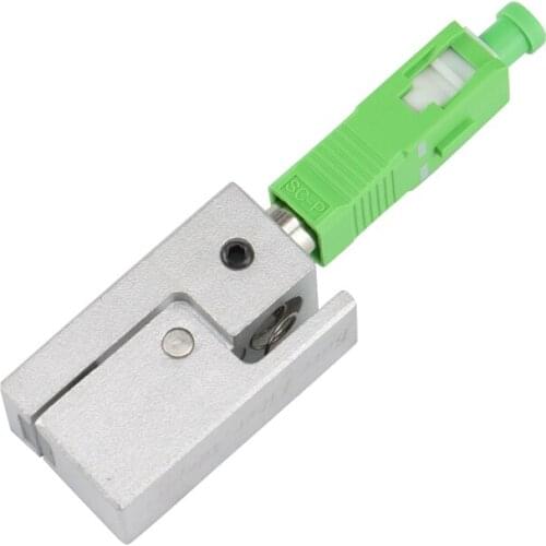 NEW-Fiber Optic Adapter Square Type Bare Fiber Adapter Square FTTH Optical Tools APC