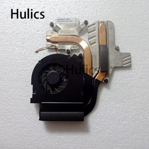 Hulics Original laptop heatsink cooling fan cpu cooler For ACER nv54 CPU heatsink Fan 60.4BU71.002
