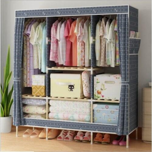 Factory Price Solid Wood Wardrobe length 150 cm