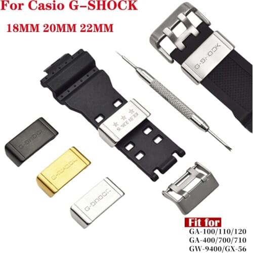 Locker for Casio G-SHOCK Watch strap Accessories GA-110 GD-100 GG-1000 DW-5600 DW-6900 Metal Bezel Ring Watch Band Buckle