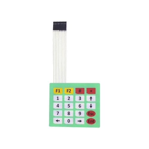Universal 20 Key 4 x 5 Matrix Membrane Switch Keyboard Keypad 85 x 73 x 0.8mm