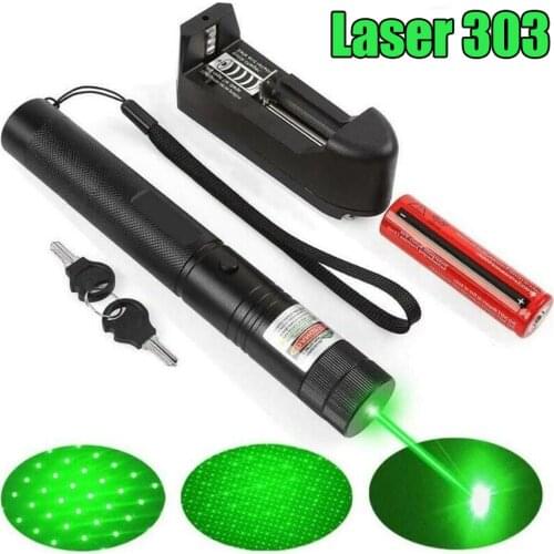 High Power Green Laser Pointers Lazer Flashlight Burning Match 532nm Green Red Dot Laser Light Pen Powerful