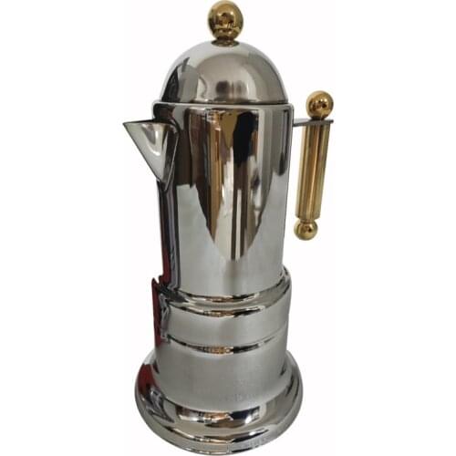 Espresso machine Home/Commercial Italian Moka Pot Stainless Steel 4-cups Mocha coffee machine Italian espresso coffee maker 1PC