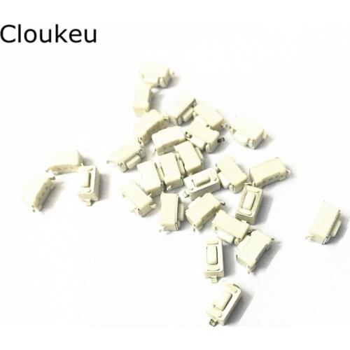 100Pcs White 3*6*5mm SMD2 3x6x5 Touch micro Push Button Switch