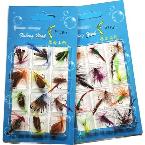 12Pcs/Set Insects Flies Fly Fishing Lures Bait High Carbon Steel Hook Fish Tackle With Super Sharpened Crank Hook Perfect Decoy