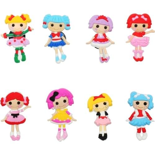 8Pcs PVC Shoe Charms Shoe accessories Shoe decoration Shoe Buckles Accessories Fit Band Bracelets Croc JIBZ