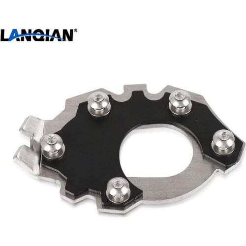 Motorcycle Aluminium Side Stand Enlarge extension Kickstand FOR BMW F750 GS / F850 GSA all years ccessories