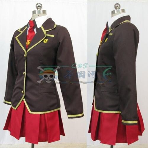 Anime Baka And Test-Summon The Beasts Himeji Mizuki Cosplay Costume School Uniform Suit Adult Role Playing Clothing Custom-Make