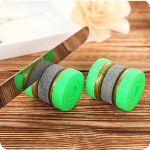 1PC kitchen household rapid grindstone grinding scissor knife sharpening tool sharpener for tkitchen tools LF 118