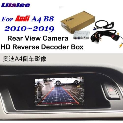 Reverse Camera For Audi A4 B8 B9 2010~2020 Interface Adpter Parking Rear Backup Camera Connect Original Screen MMI Decoder