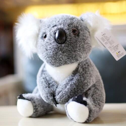 Mini Cute Doll Koala Plush Toys Simulation Ragdoll PP Cotton Filling Animal Decoration Room Decor Children Favorite Holiday Gift