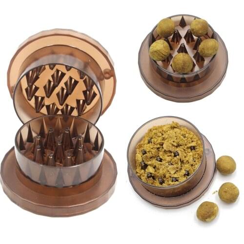 Portable ABS Plastic Fishing Bait Crusher Boilie Grinder Box Convenient Perfect Tool For Crushing Broken Baits