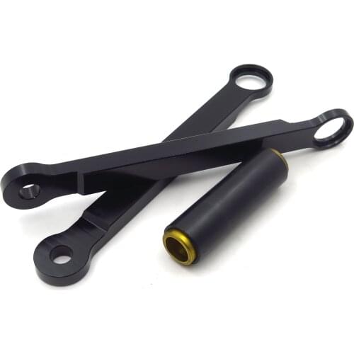 Aftermarket free shipping motorcycle partsAluminum Lowering Links for 2006-2010 Suzuki GSX-R GSXR 600 750 1000 Black