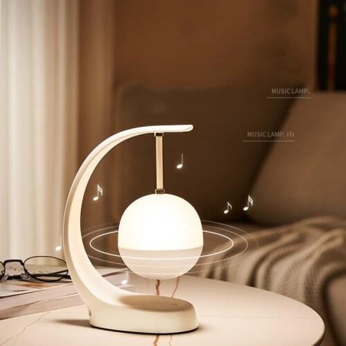 Smart Bluetooth Stereo Small Night Light Bedroom Bedside Music Speaker Table Lamp Girl Friends Birthday Gift