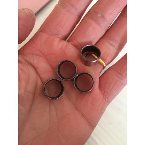 10 pieces/lot SF-1 12,5x14,5x8mm Oilless bush DU Self-lubricating bushing Sintered bush Size 12.5*14.5*8mm