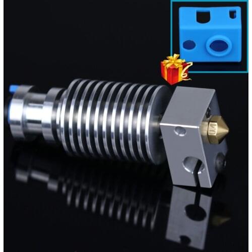 High Quality V6 all Metal Volcano Heatsink, Heat Break J-head Hotend Bowden Extruder For 3D HOTEND for PT100 titan extruder