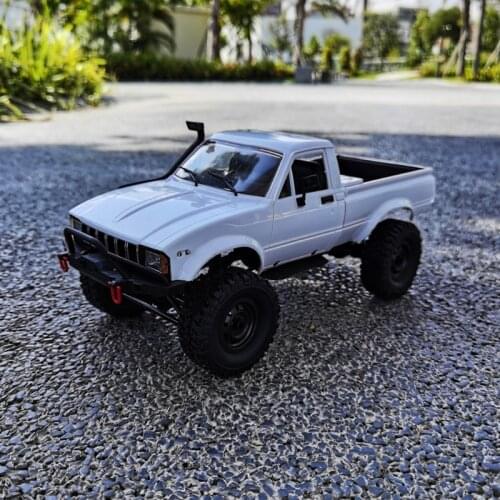 2.4GHz WPL C24 4WD High-Speed Rock Crawler RC Pickup Vehicle Toy Racing Off-Road Car Outdoor Game RC Battle Crawle