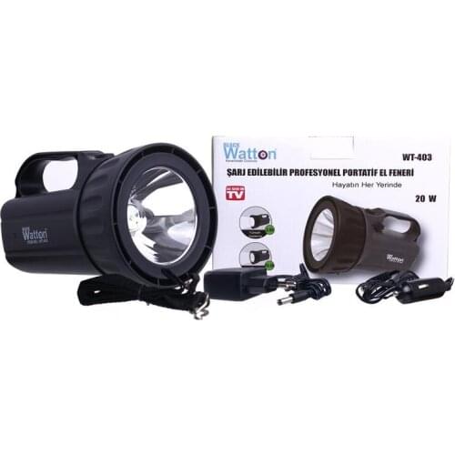 Watton WT-403 Rechargeable Professional Portable Flashlight