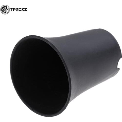 1PCS Black Plastic Round Succulents Pots For Home Office Or Garden Decoration Flower Planter