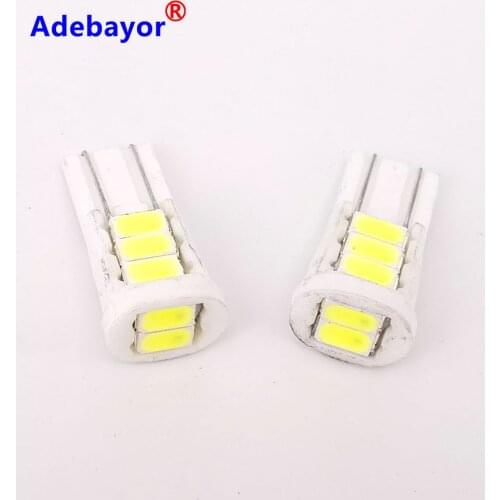 1000pcs T10 LED 168 192 W5W 8 SMD 5630 Car LED Marker Light Parking Lamp 8smd Motor Wedge Bulb White adebayor