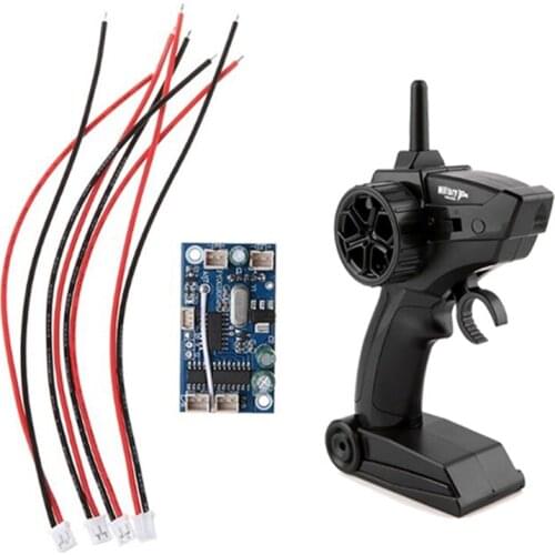 2.4G 4 Channels Wireless RC Transmitter Receiver Radio Remote Controller Transmitter with Receiver Board For RC Cars Boats