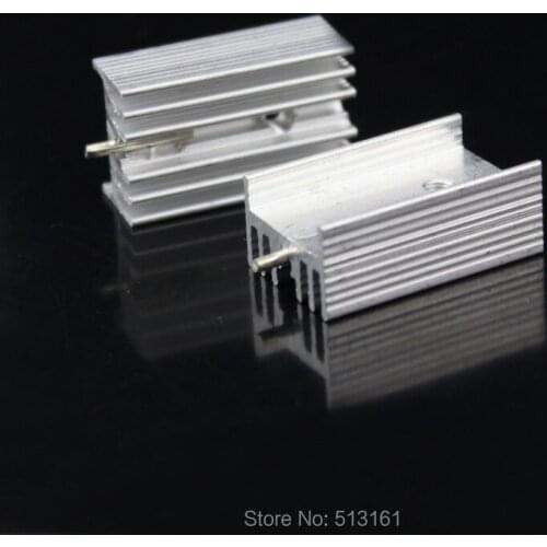 200 Pieces/lot 25x15x10mm Cooler TO-220 TO220 Extrusion Aluminum Heat Sink Heatsink