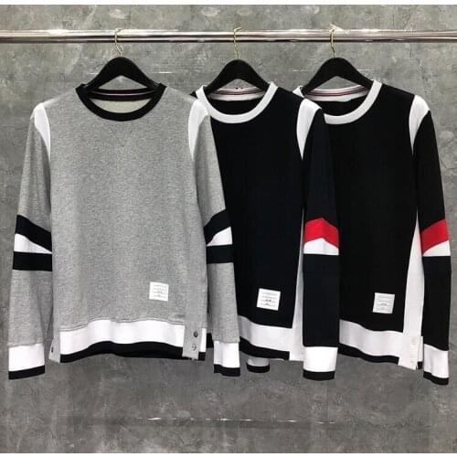 2021 Fashion Brand Hip Hop Pullovers Clothing Cotton Jacket Men Sweatshirts Hoodies Patchwork Casual Sportswear Coat