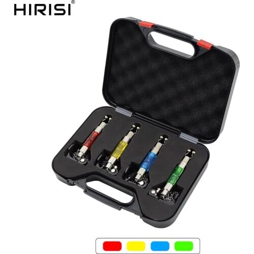 4pcs Multi colors Carp Fishing Swingers hangers Drop off Indicators in Box Carp Fishing tackle