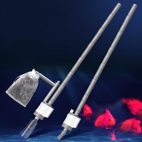 Aquarium Gravel Cleaner 20/30W Electric Automatic Removable Vacuum Water Changer Sand Algae Cleaner Filter Changer Water