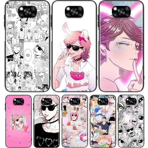 Anime Yarichin Bitch Club For Xiaomi Poco X3 NFC M2 X2 F2 C3 M3 Pocophone F1 Pro Mi Play Mix 3 A2 A1 6 5 lite Phone Case