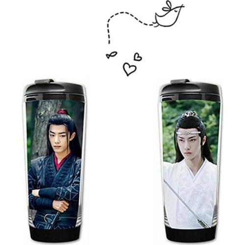 Chen Qingling Xiao Zhan Wang Yibo Drink Cup Mo Dao Zu Shi Water Bottle Cosplay Props Gifts