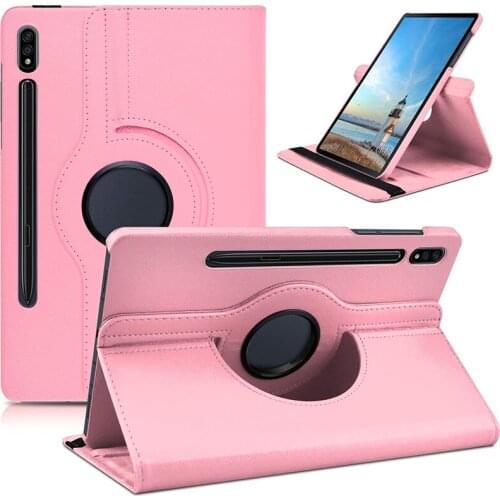 For Samsung Galaxy Tab S7 Plus Case 360 Degree Rotating Stand Tablet Cover for Samsung Galaxy Tab S7 Plus SM-T970 T975 12.4"