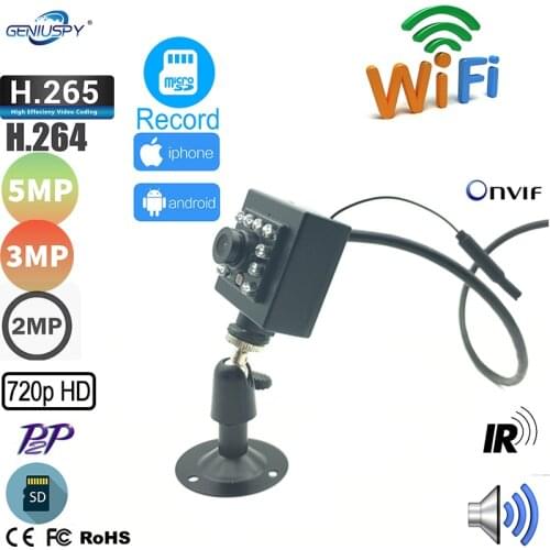 Camhi Mini HD 720P 960P 1080P 3MP 5MP Surveillance Wireless WiFi P2P Onvif Network IR IP Camera CCTV Security AP Wifi Hotspot