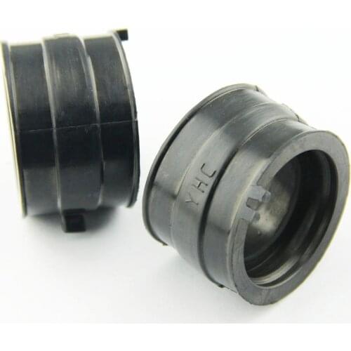 2pcs Motorcycle Carburetor Interface Manifold Intake Glue for Honda Steed 400 VRX400T NV400 CJ/CK NV600 VT600C OEM：16211-MR1-690