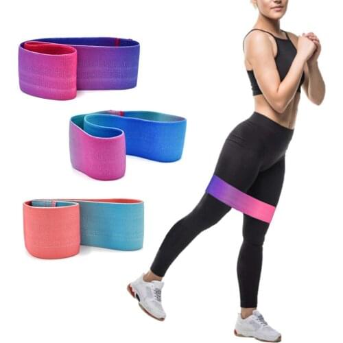 The New Unisex Booty Band Hip Circle Loop Resistance Band Workout Exercise For Legs Thigh Glute Butt Squat Non-slip Bands