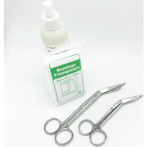 Gauze scissors set stainless steel gauze scissors sharp and durable scissors Outdoor dressing