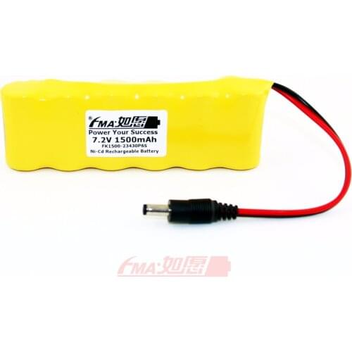 Ni-Cd Sub C 7.2V 1500mAh Floor Sweeper Rechargeable Battery 23430P6SB