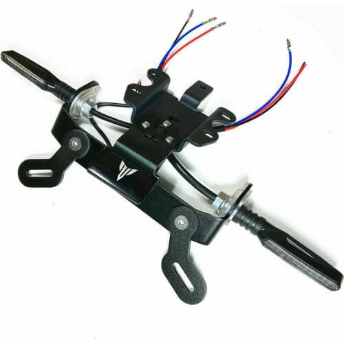 License Plate Fender Eliminator LED Turn Signal For Yamaha MT-07 FZ-07 2014-2020