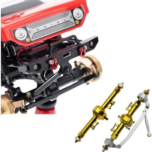 2021 New RC Car Metal Front Rear Axle Set Durable Accessories for Axial SCX24 Golden