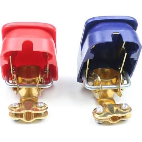 A Pair car battery connector Terminal Connector Switch Quick Release Connectors Battery Quick Disconnect Terminals for ford vw