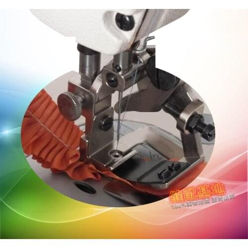 Flat sewing machine presser foot shot a wrinkled folds of thin pleated presser foot industrial sewing machine fittings