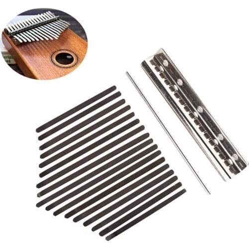Durable Professional 17 Key Thumb Piano Kalimba Musical Hammer Shrapnel Instrument Thumb Piano Tone H2R7