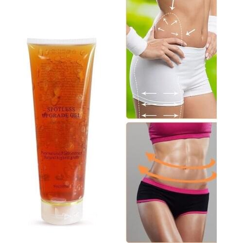 Conductive Slimming Ultrasonic Gel for Ultrasound Cavitation EMS Body Massage Cream Weight Loss Anti Cellulite Fat Burner 300ML