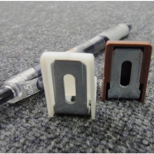 Steel corner bracket,with plastic decoration cap cover cabinet cupboard board support stayer,26X13x1.5mm right angle 90 degree