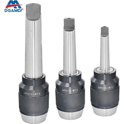 1PCS morse MT2 MT3 MT4 C20 C25 C32 R8 7/16 M12 drill chuck APU13 APU16 CNC integrated self-tightening lathe tools holder