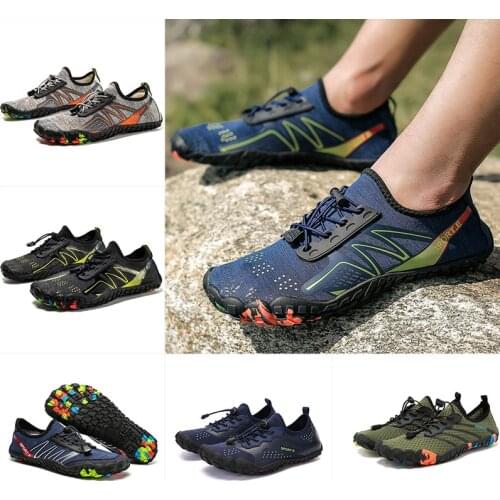 Outdoor Five-Finger Non-Slip Breathable Wading Shoes Couples Quick-Drying Dive Boots Comfortable Wear-Resistant Outdoor Shoes
