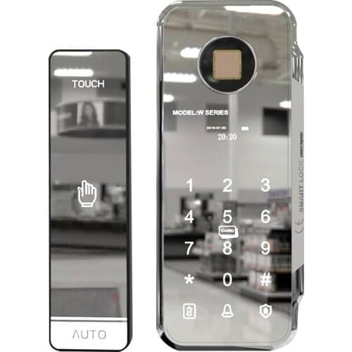 Smart Office Lock Wireless Fingerprint Attendance Machine Semiconductor Recognition with IC Card Unlock