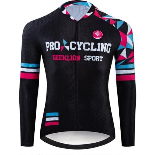 Cycling Jersey Autumn Long Sleeves Breathable Air Mesh Bike Clothing Ropa MTB Ciclismo Racing Maillot